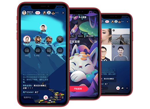 多人語(yǔ)音連麥嗨聊派對(duì)系統(tǒng)演示